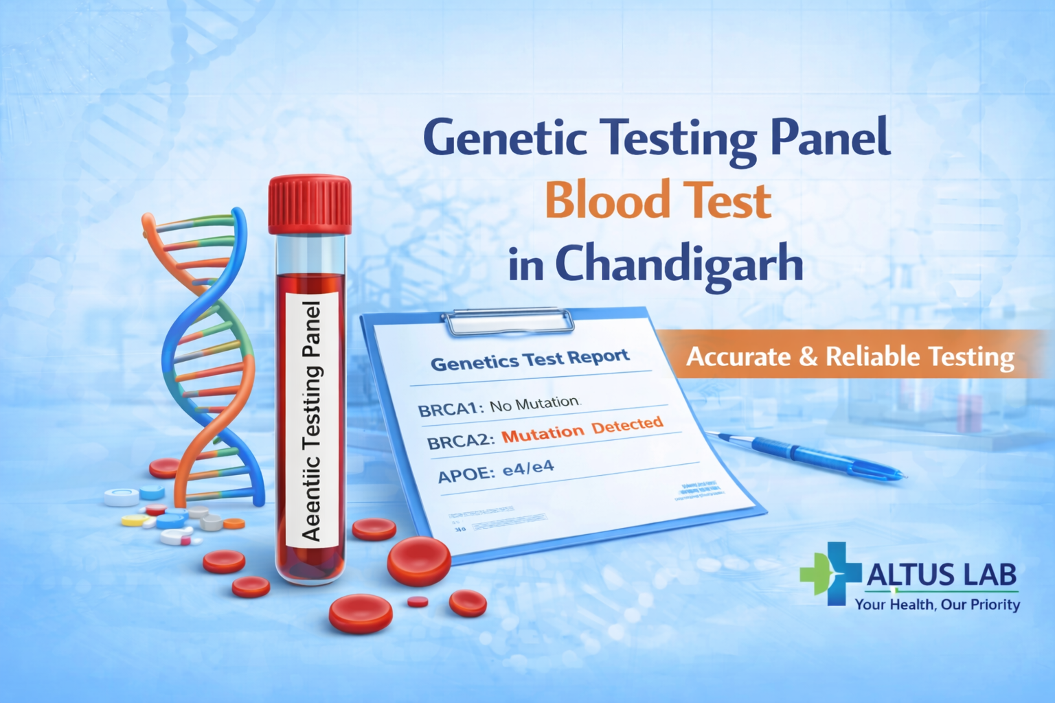 Genetic Testing in Chandigarh - Altus Lab Chandigarh
