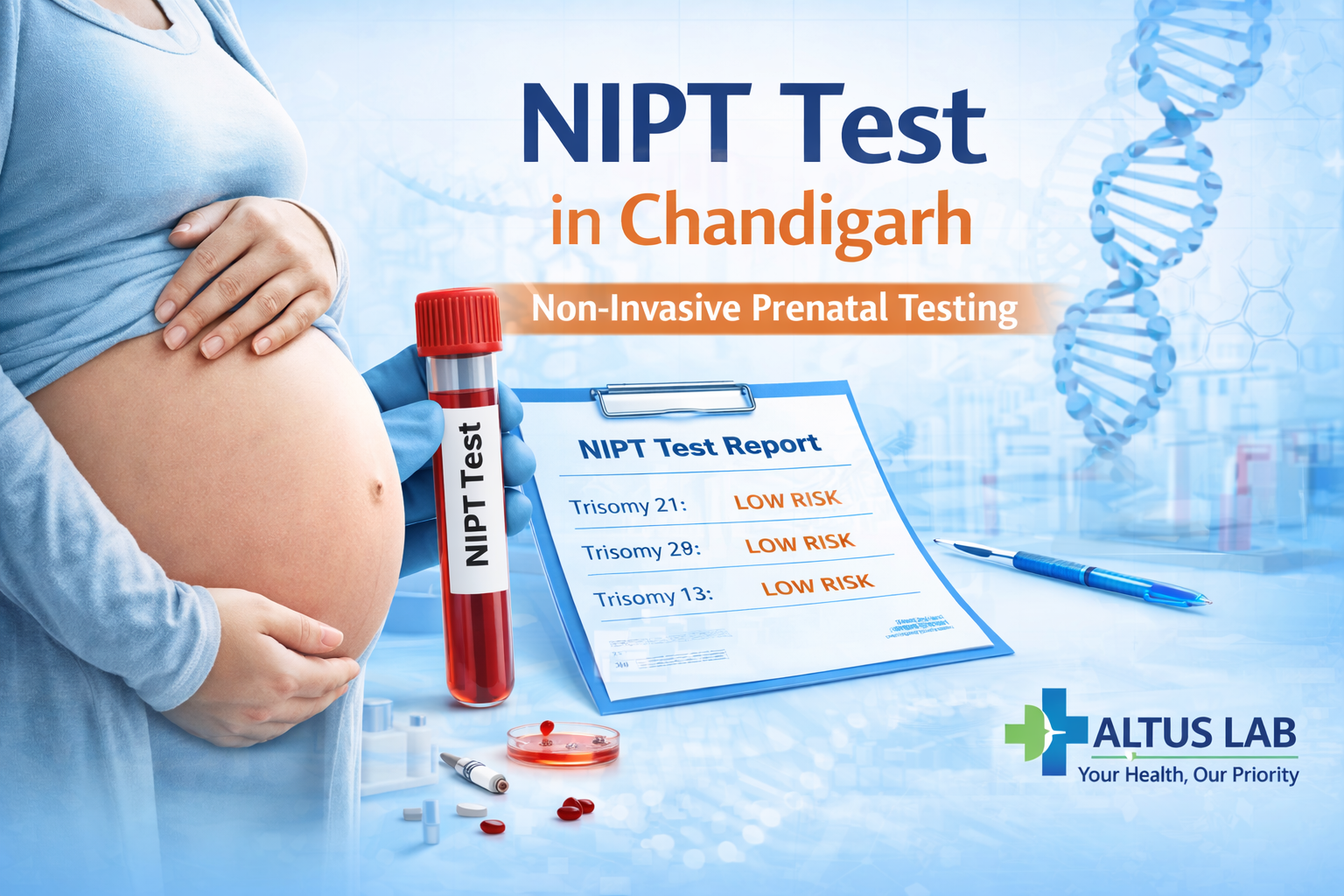 Non Invasive Labdraw NIPT Test in Chandigarh - Non-Invasive Prenatal Testing | Altus Lab ...