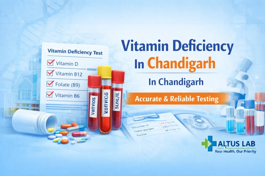 Vitamin Deficiency Blood Test In Chandigarh Including Vitamin D Vitamin B12 Folate And Vitamin B6 Testing At Altus Lab