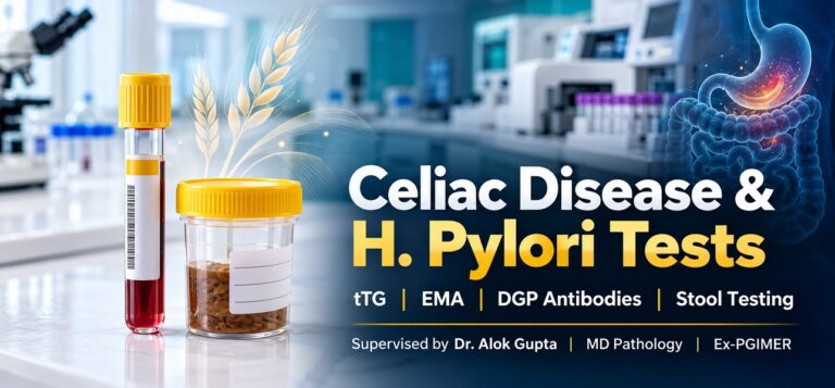 Celiac Disease, H. Pylori & Digestive Infection Tests in Chandigarh - Altus Lab Chandigarh