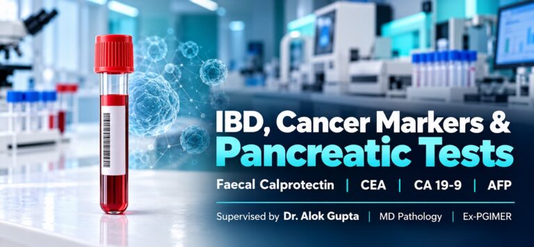 IBD, Cancer Markers & Pancreatic Function Tests in Chandigarh - Altus Lab Chandigarh
